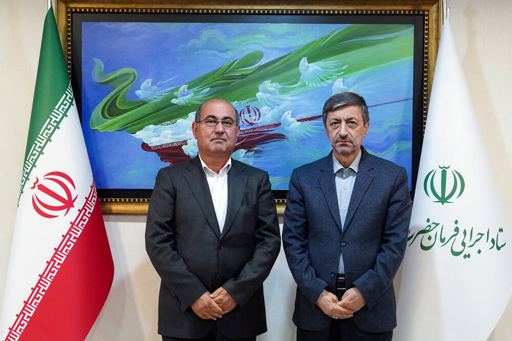 دیدار  دهقان ناصرآبادی با رئیس ستاد اجرایی فرمان امام