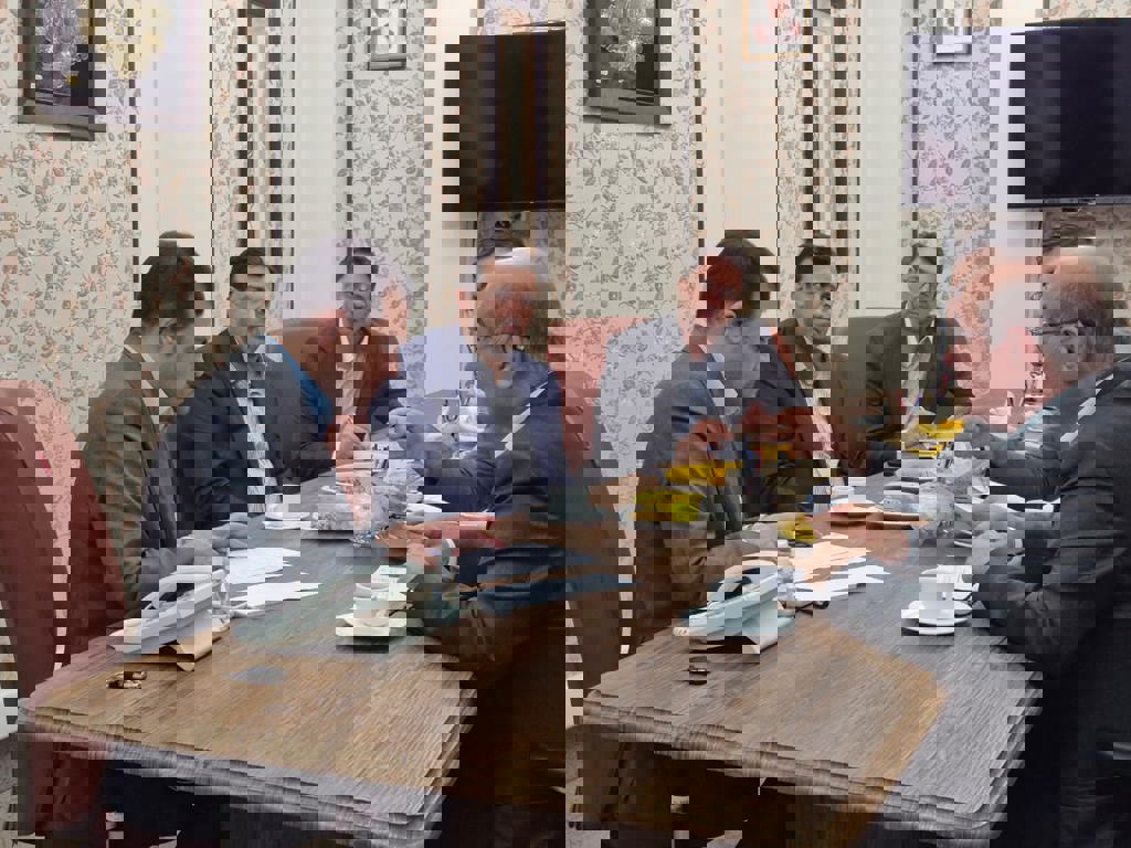 دیدار دکتر غلامرضا دهقان ناصرآبادی نماینده مردم شریف شهرستان های کازرون و کوه‌چنار در مجلس شورای اسلامی با معاون علمی، فناوری و اقتصاد دانش‌بنیان رئیس‌جمهور