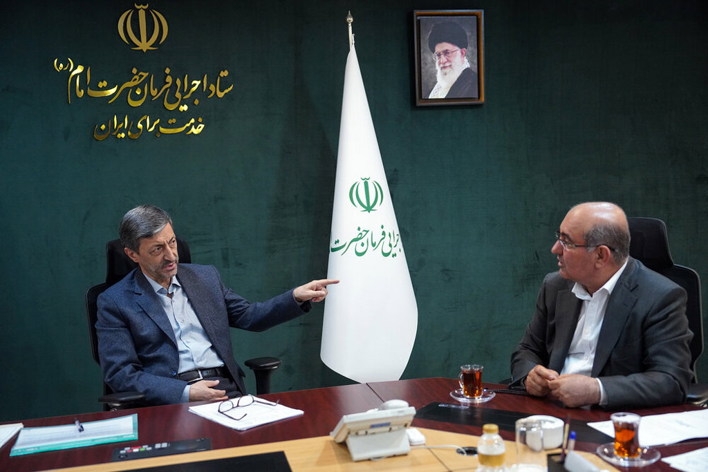 دیدار  دهقان ناصرآبادی با رئیس ستاد اجرایی فرمان امام