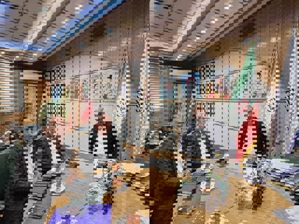 دیدار دهقان ناصرآبادی با رئیس سازمان نوسازی، توسعه و تجهیز مدارس کشور