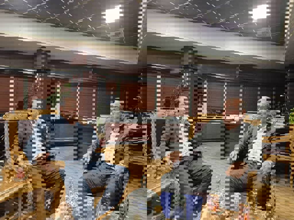 دیدار دهقان ناصرآبادی با مدیر عامل بانک سپه