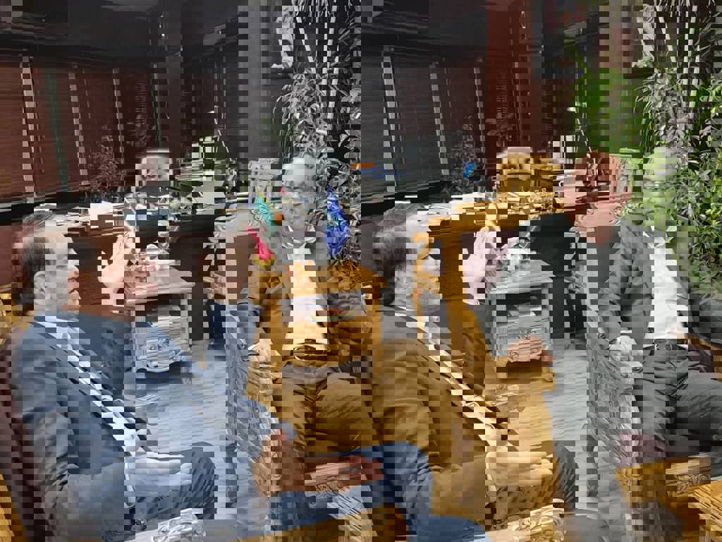 دیدار دهقان ناصرآبادی با مدیر عامل بانک سپه